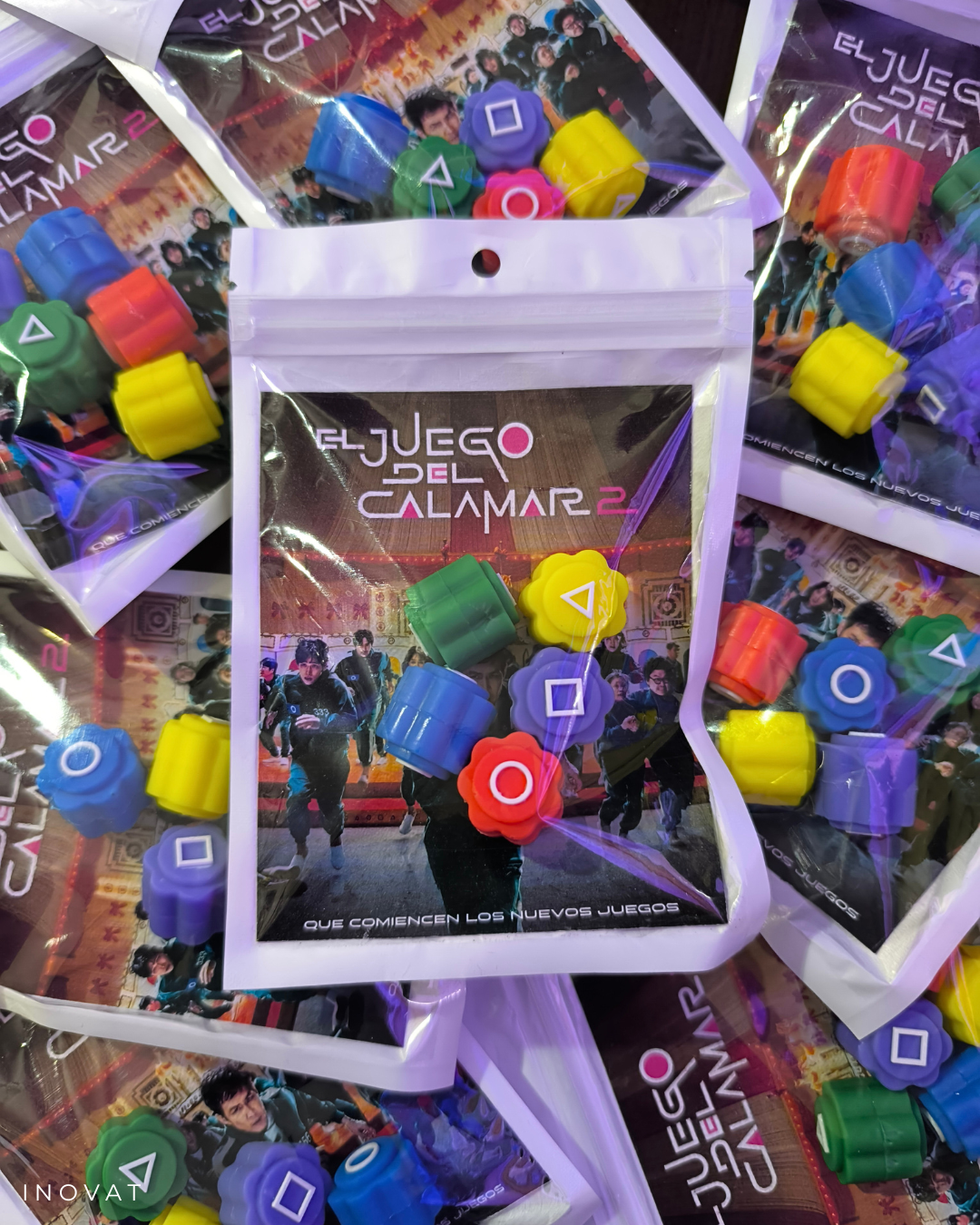 Pack 50 unidades - Popular Juego Del Calamar - Gonggi