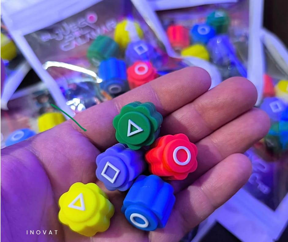 Pack 50 unidades - Popular Juego Del Calamar - Gonggi