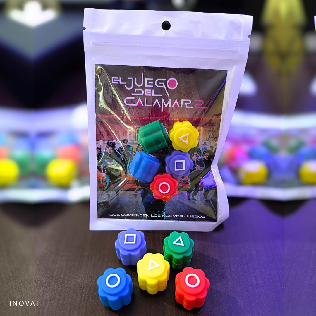 Pack 50 unidades - Popular Juego Del Calamar - Gonggi